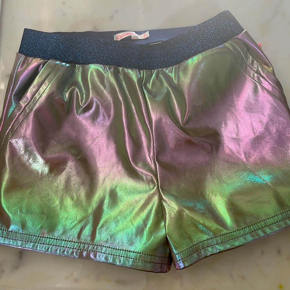 BillieBlush Metallic Shorts 6